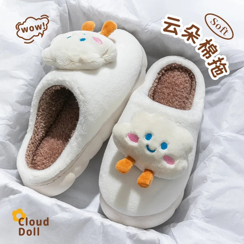 Fluffy Fur Indoor Slippers