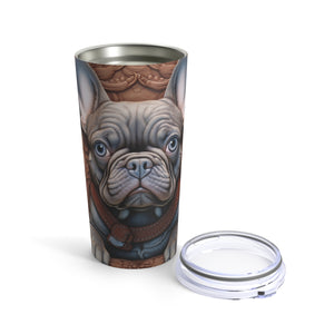 French Bulldog Love Insulated Travel Tumbler for Frenchie Lovers | 20oz Tumbler