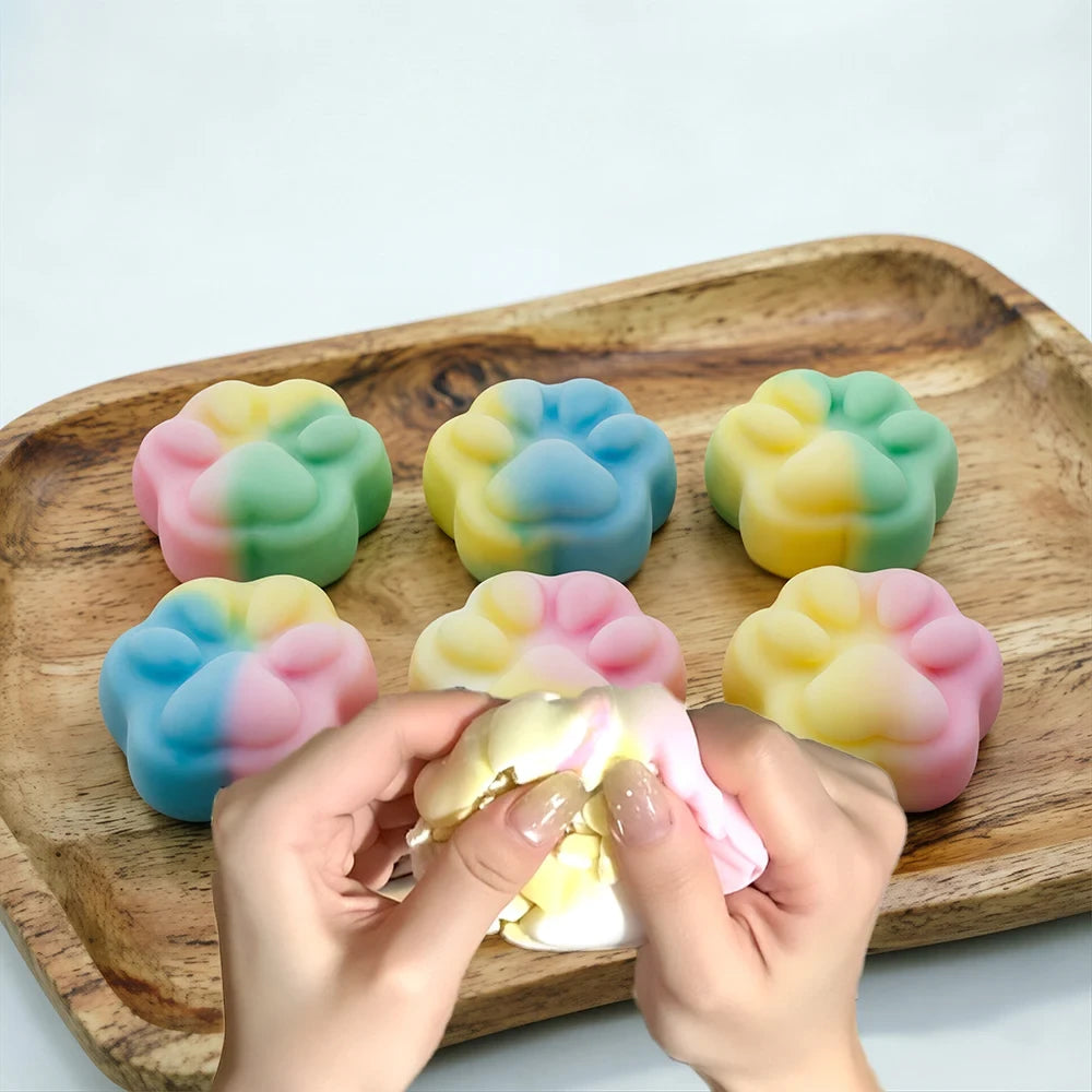 Crunchy Cat Paw Squishy Toy