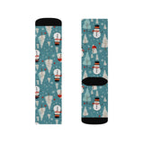 Whimsy Snowman Christmas Socks