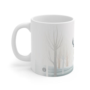 Frosty Forest Christmas Mug