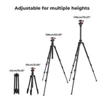 Lightweight Travel Camera Tripod