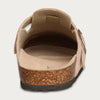 Suede Cork Mules