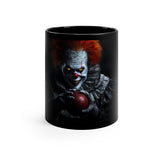 Limited Edition | Macabre Mug of Madness Scary Clown 11oz black mug