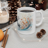 Majestic Christmas Deer Coffee 11oz Mug