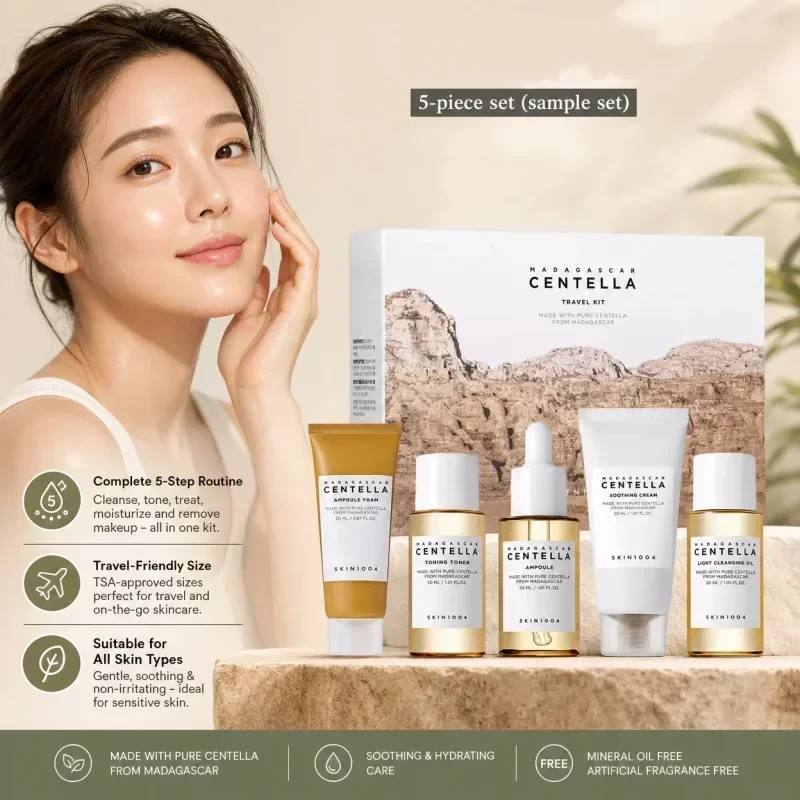 Korean Centella Travel Skincare Kit