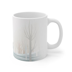 Frosty Forest Christmas Mug