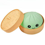 Colorful Dumpling Squishy Toy