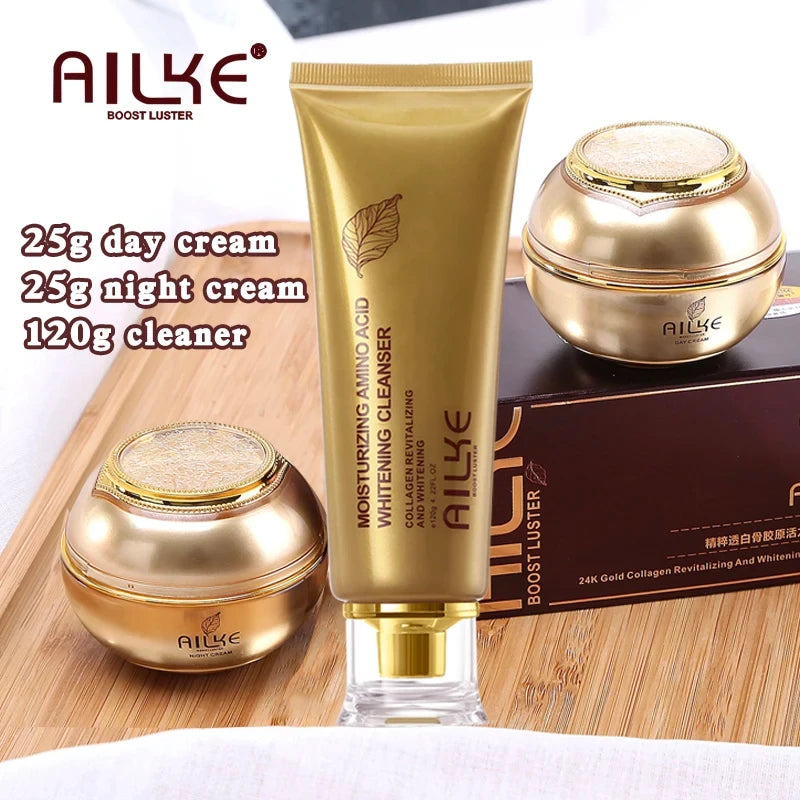 Ailke Collagen Whitening Skincare Set