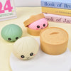 Colorful Dumpling Squishy Toy