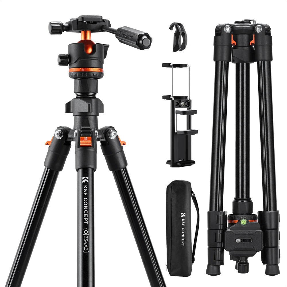 Lightweight Travel Camera Tripod