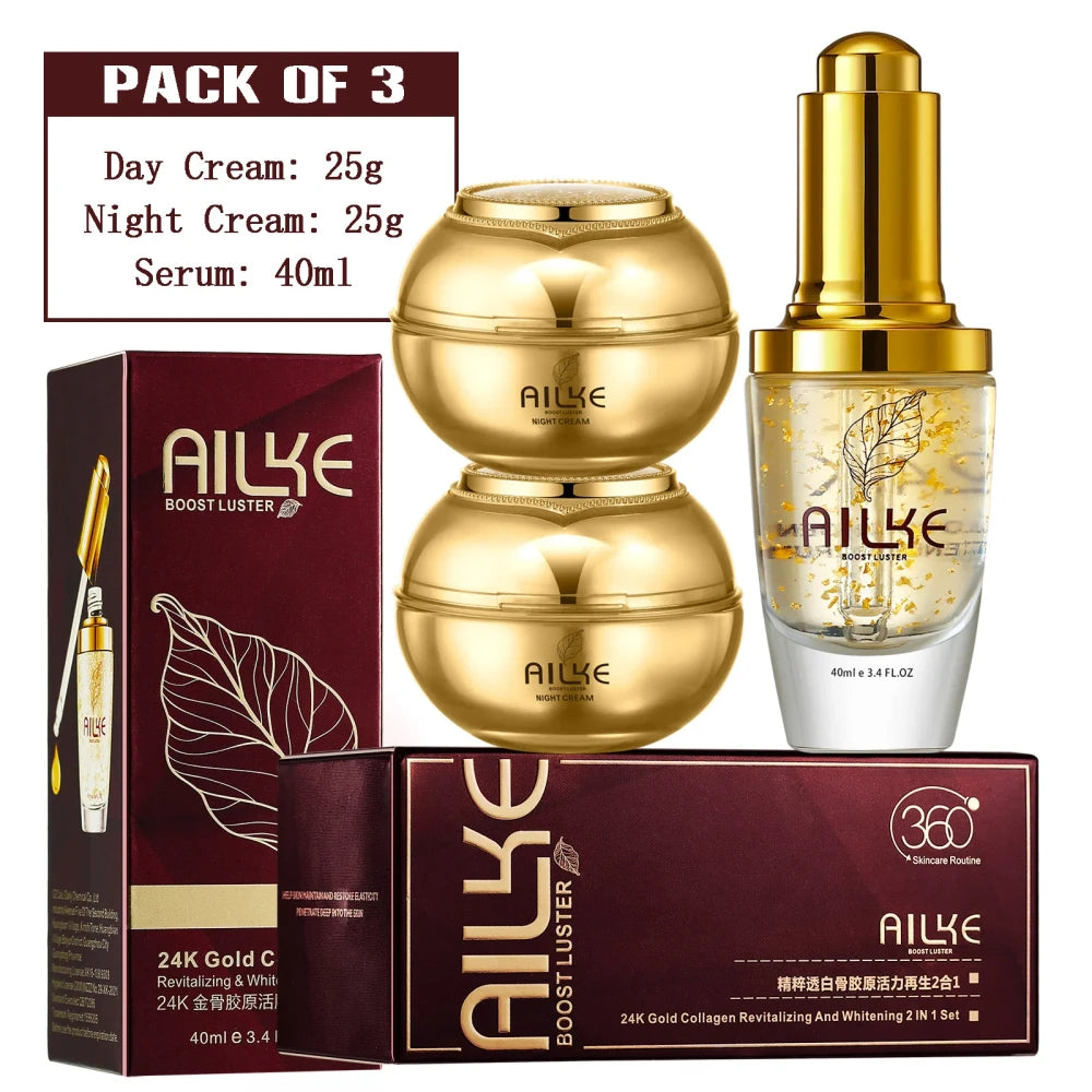 Ailke Collagen Whitening Skincare Set