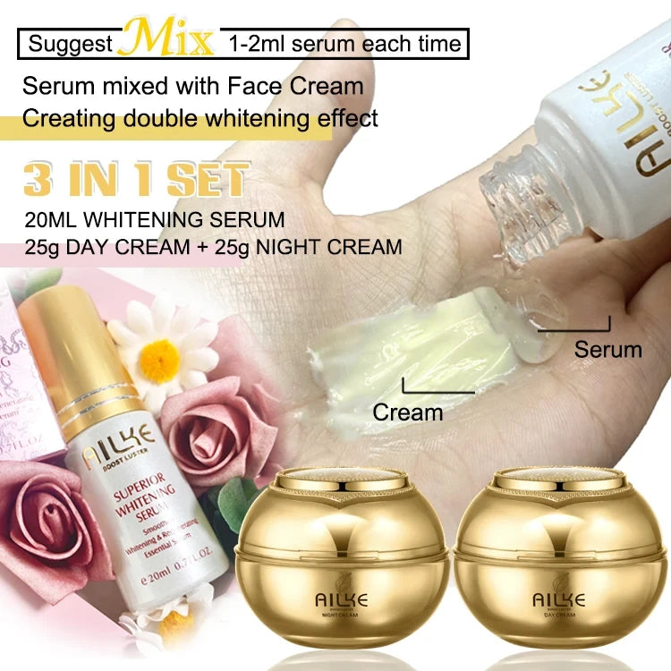 Ailke Collagen Whitening Skincare Set