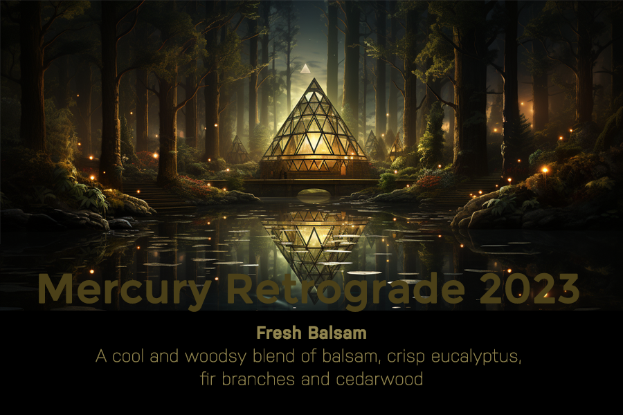 Nature's Balance - Fresh Balsam Candle for Mercury Retrograde 2023