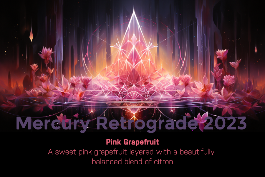 Positive Vibes - Pink Grapefruit Candle for Mercury Retrograde 2023