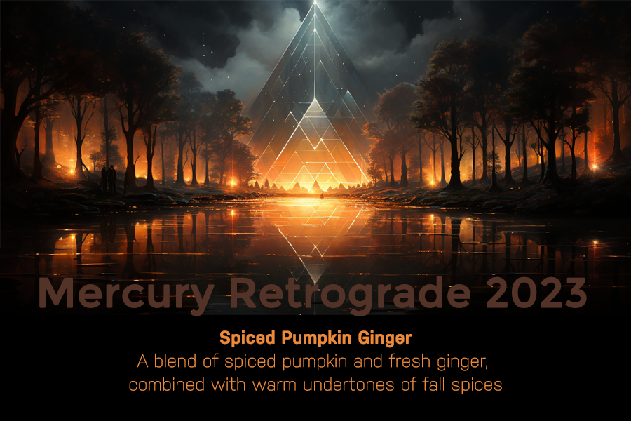 Transcend the Mercury Retrograde - Spiced Pumpkin Ginger Candle