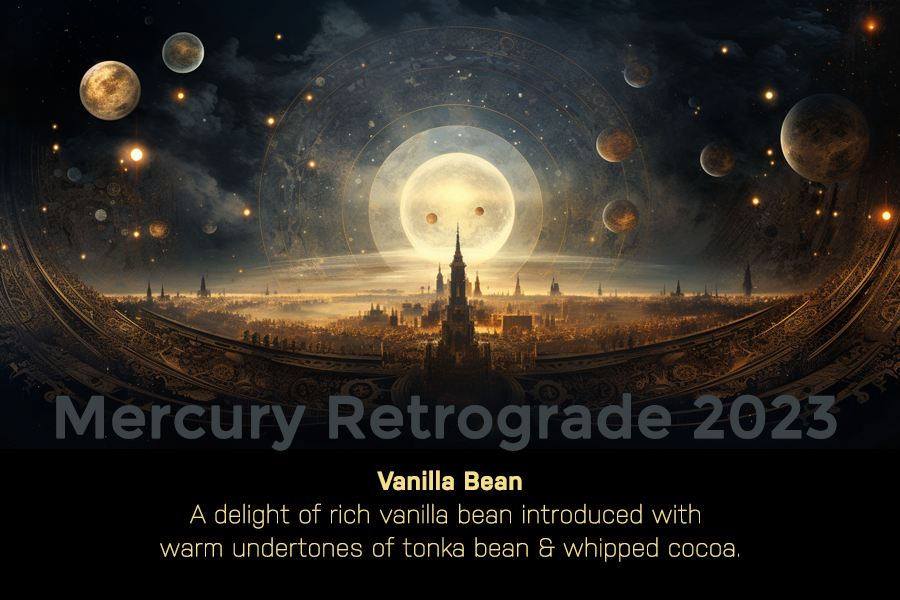 Cosmic Comfort - Vanilla Bean Candle for Mercury Retrograde 2023