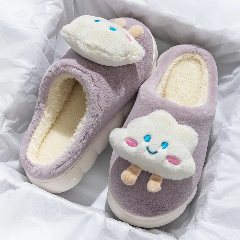 Fluffy Fur Indoor Slippers