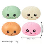 Colorful Dumpling Squishy Toy