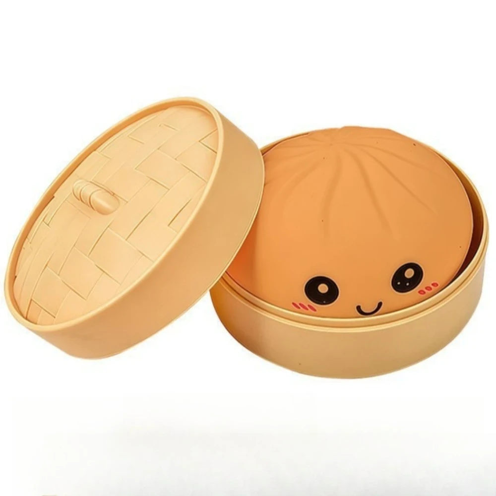 Colorful Dumpling Squishy Toy