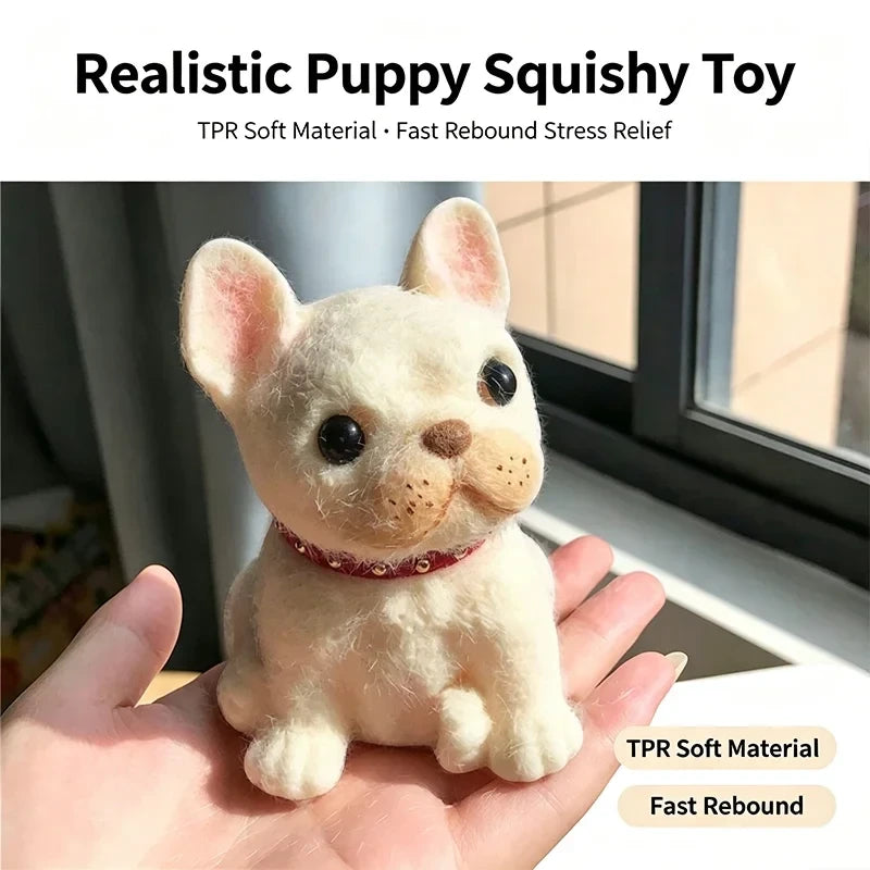 Realistic Puppy Squishy Fidget Toy