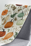 Fall Crafting  - Seamless Pumpkin and Leaves Pattern for DIY Craft Projects