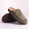 Suede Cork Mules