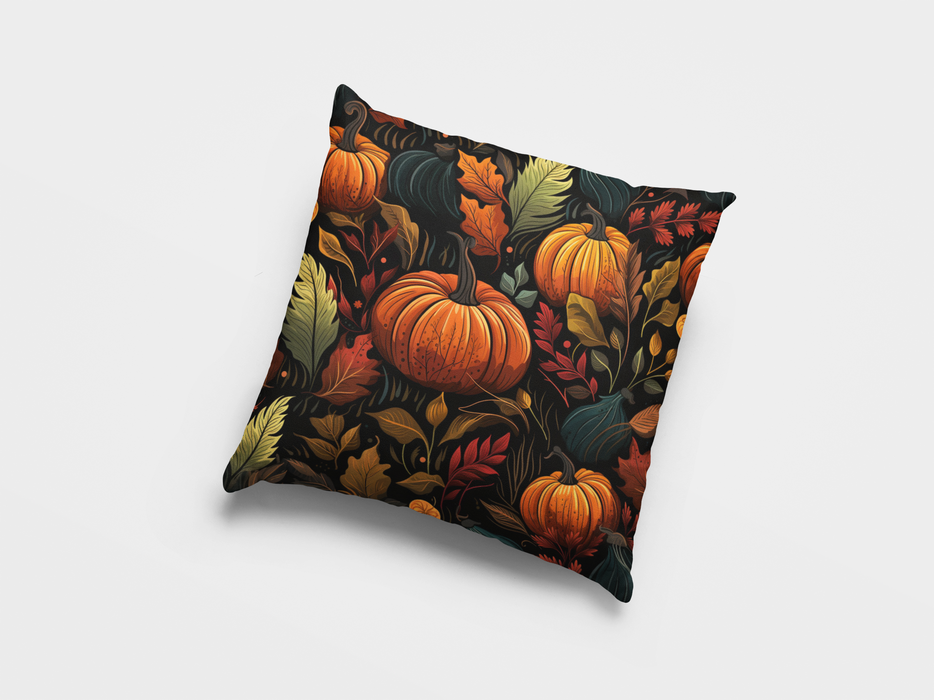Celebrate Thanksgiving in Style with this Festive Fall Seamless Pattern